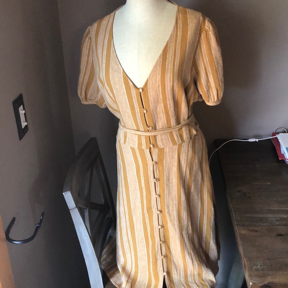 Linen blend Dress